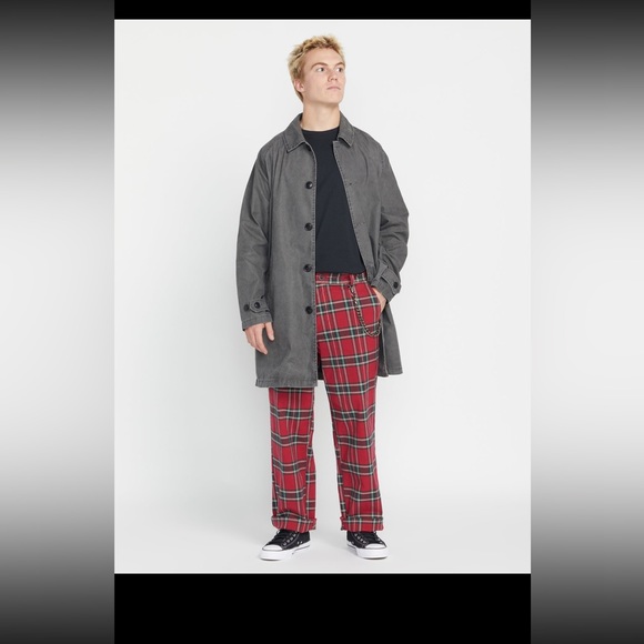 Volcom Entertainment Noa Deane Pants-Plaid. - Picture 3 of 7
